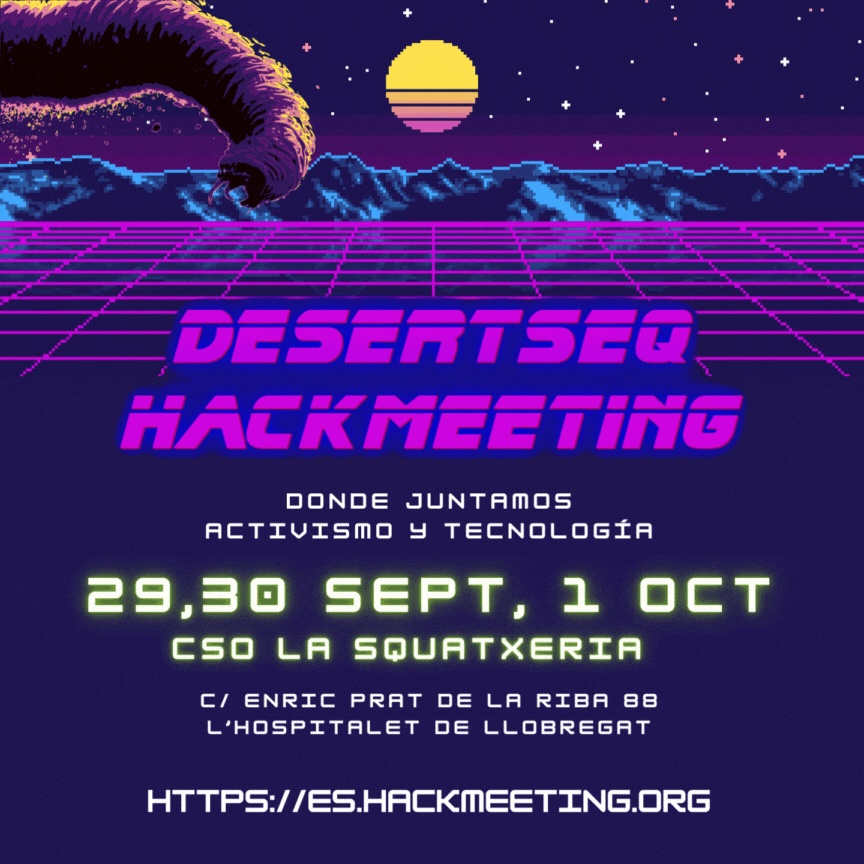 Cartel del evento Hackmeeting 2023