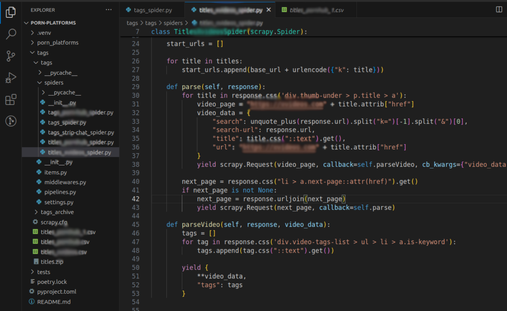 Screenshot scripts